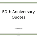 50th Anniversary Quotes