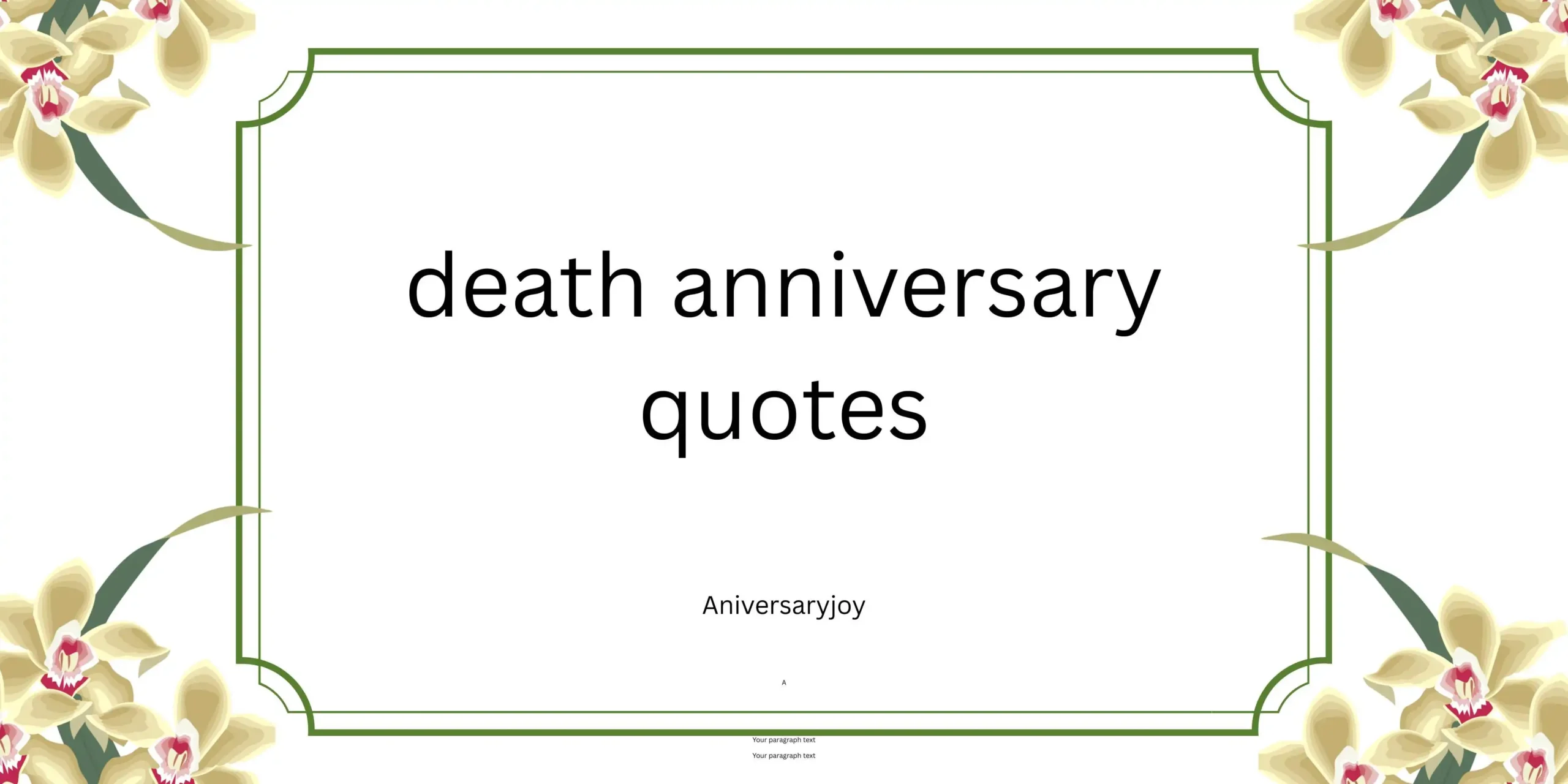 death anniversary quotes