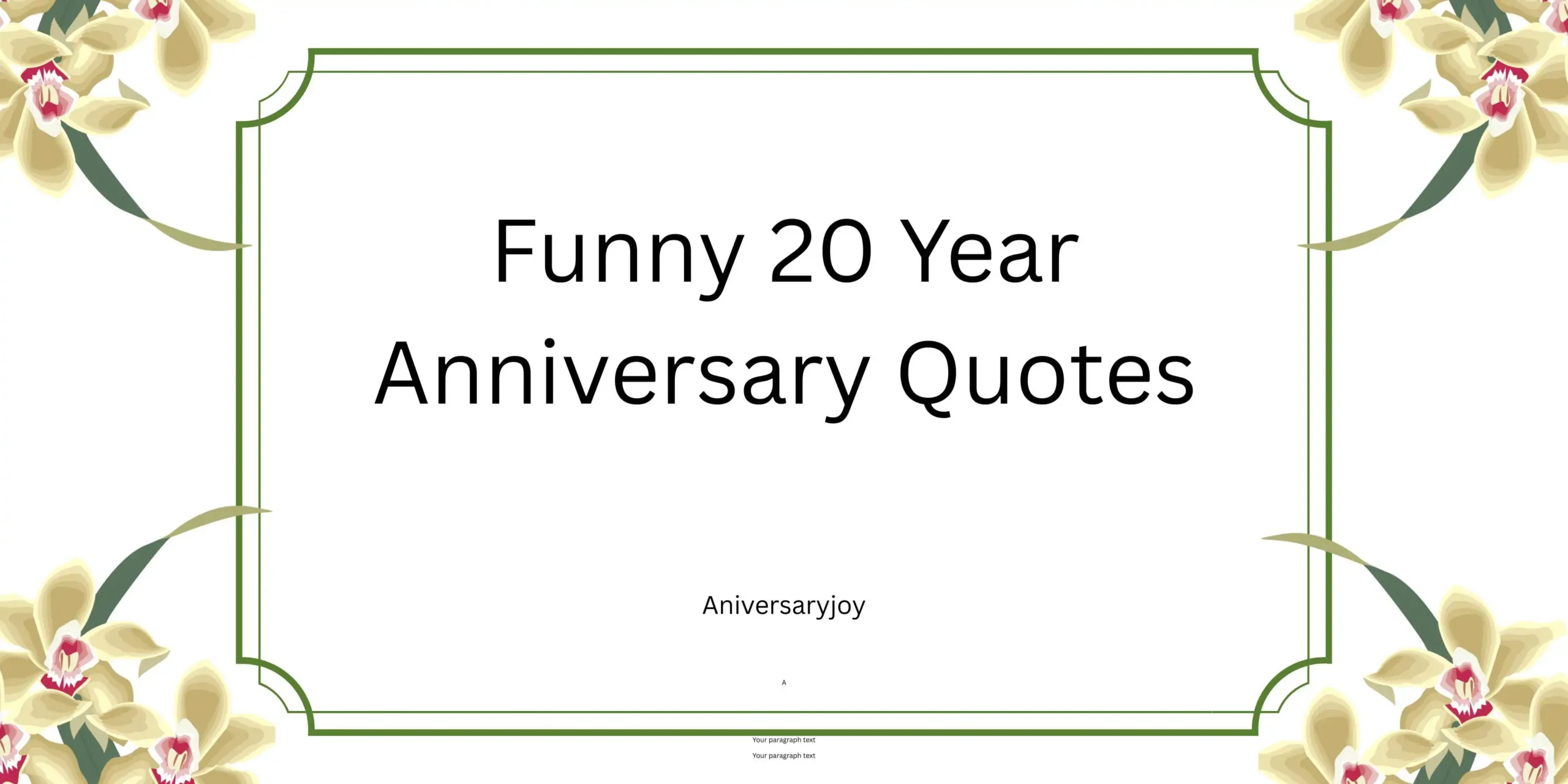 Funny 20 Year Anniversary Quotes