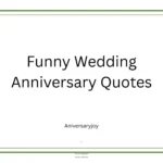 Funny Wedding Anniversary Quotes