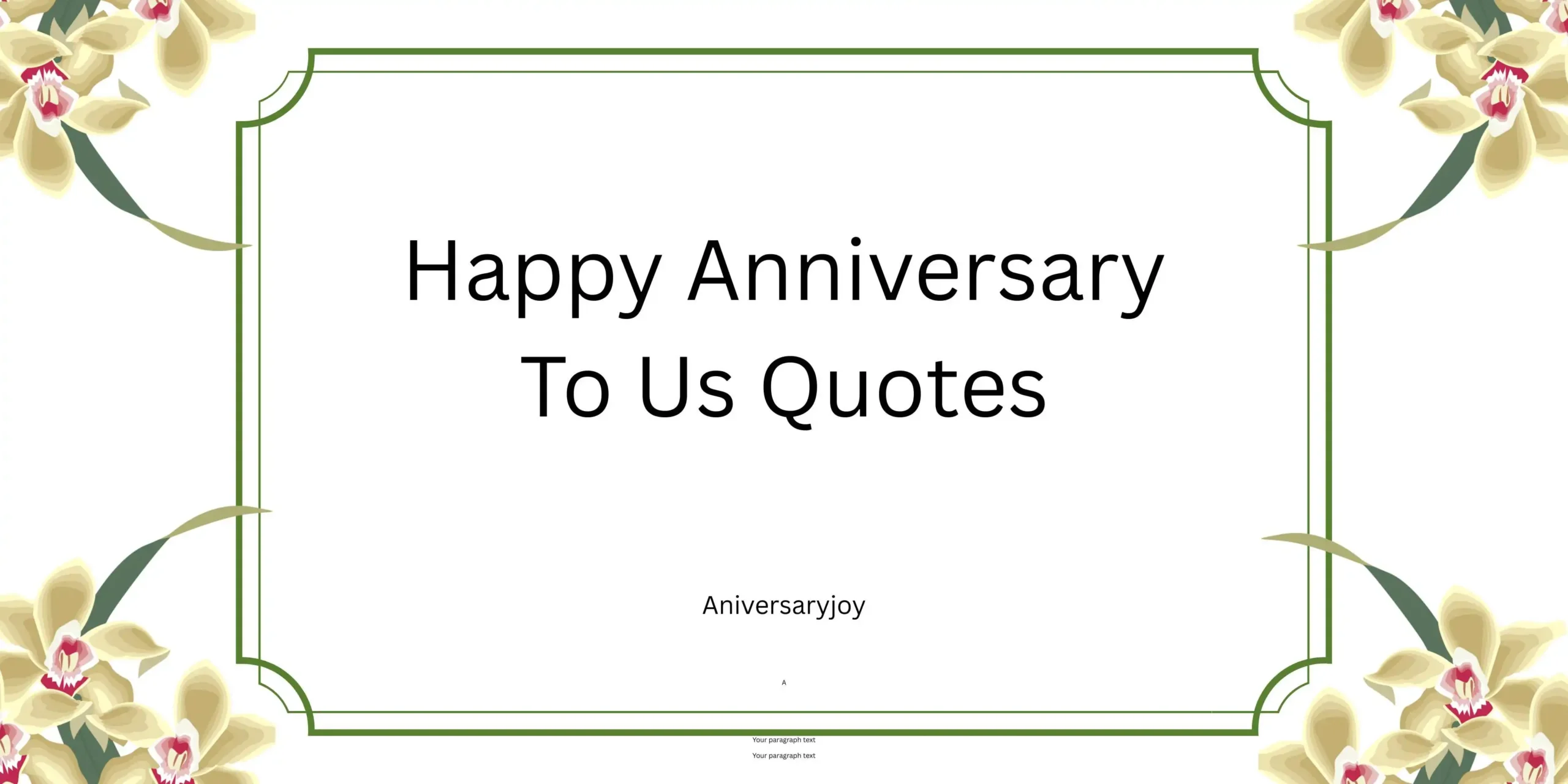 Happy Anniversary To Us Quotes