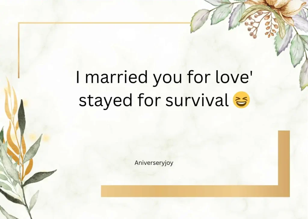 Marriage Reality Humor Quotes