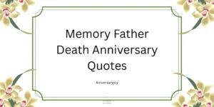 Memory Father Death Anniversary Quotes