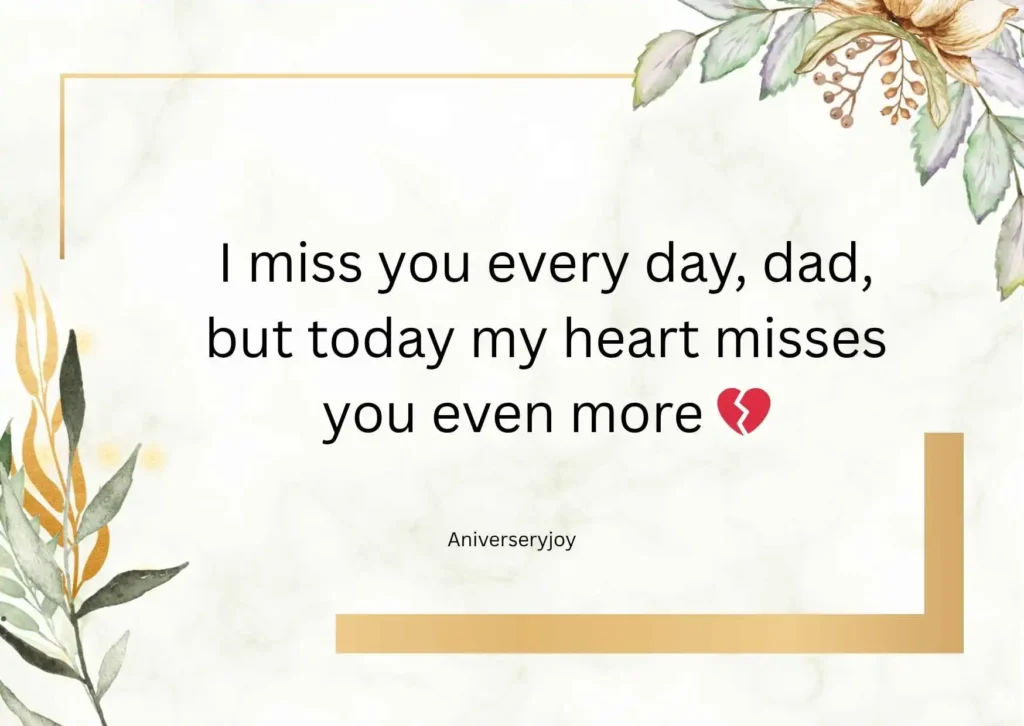 Missing You Father Death Anniversary Quotes