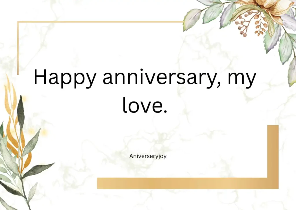 Short Anniversary Wishes for Wife