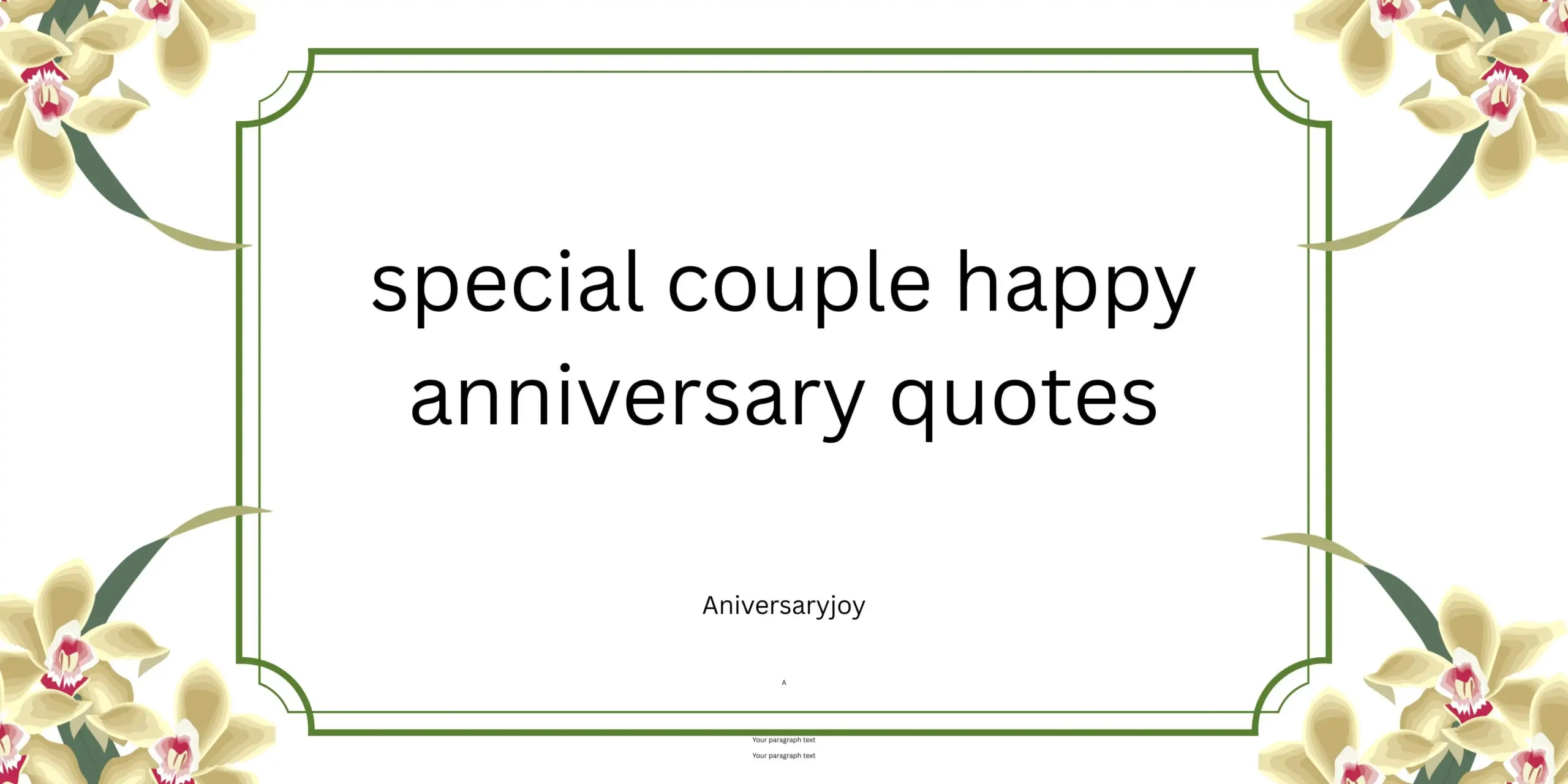 special couple happy anniversary quotes