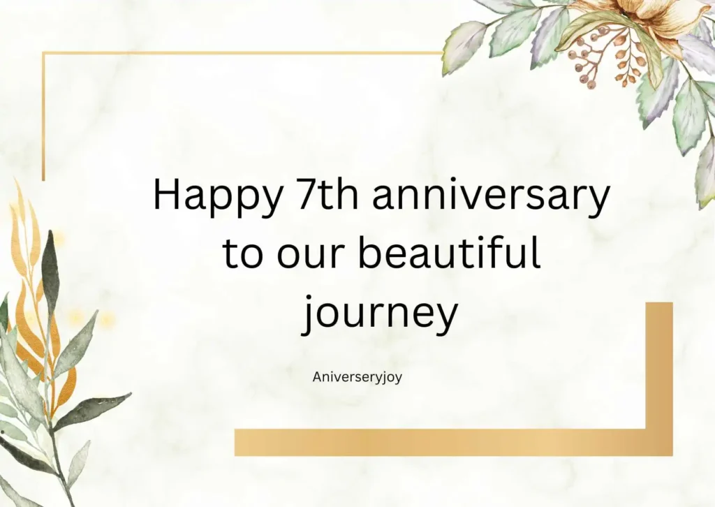 Wedding 7th Anniversary Quotes