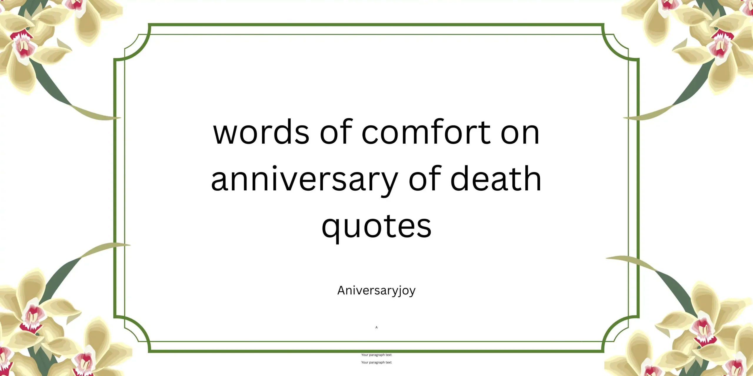 words of comfort on anniversary of death quotes