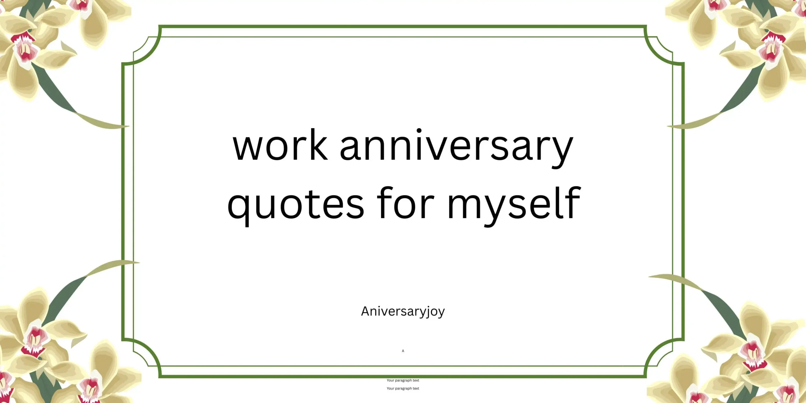 work anniversary quotes for myself