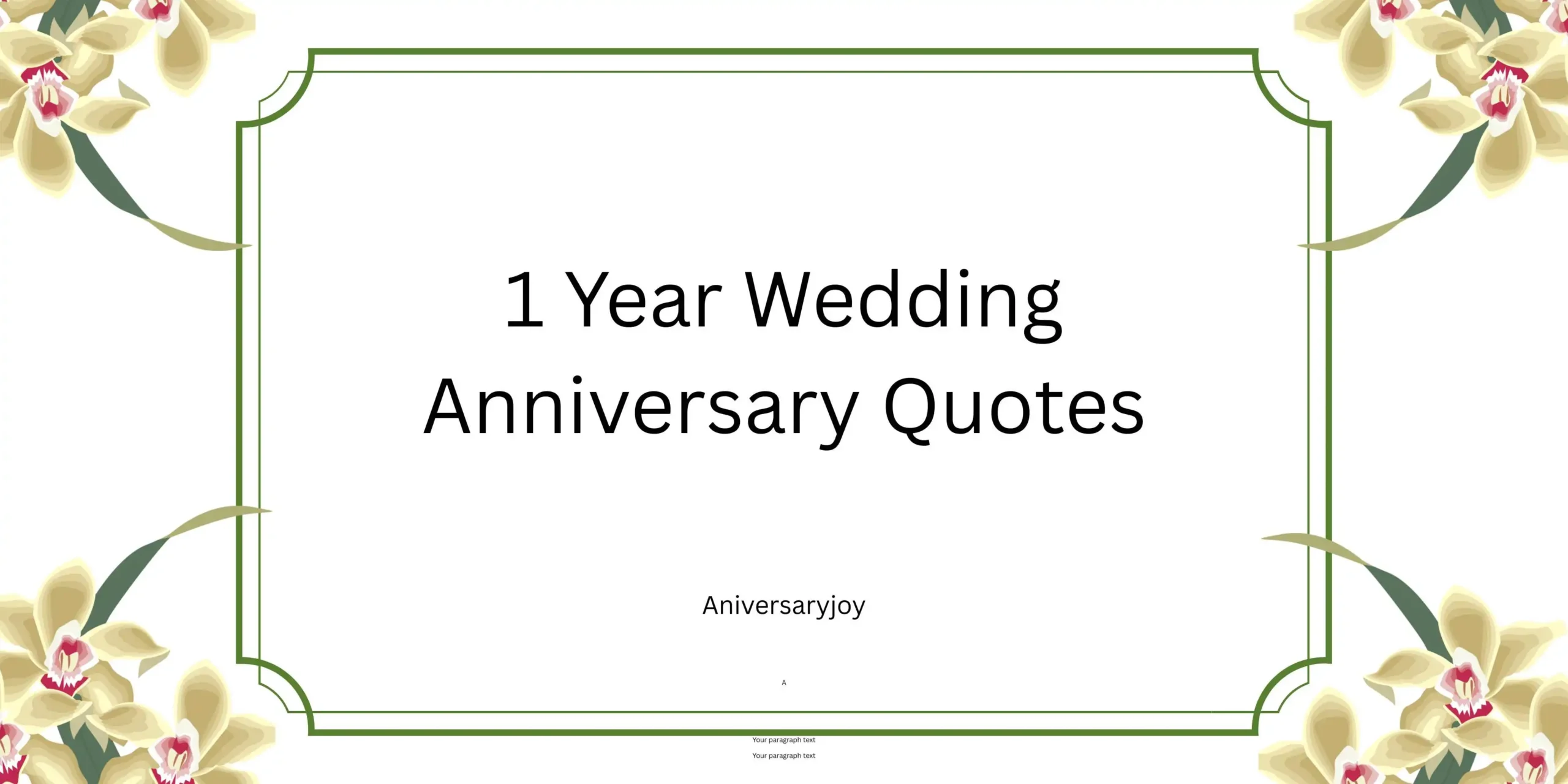1 Year Wedding Anniversary Quotes