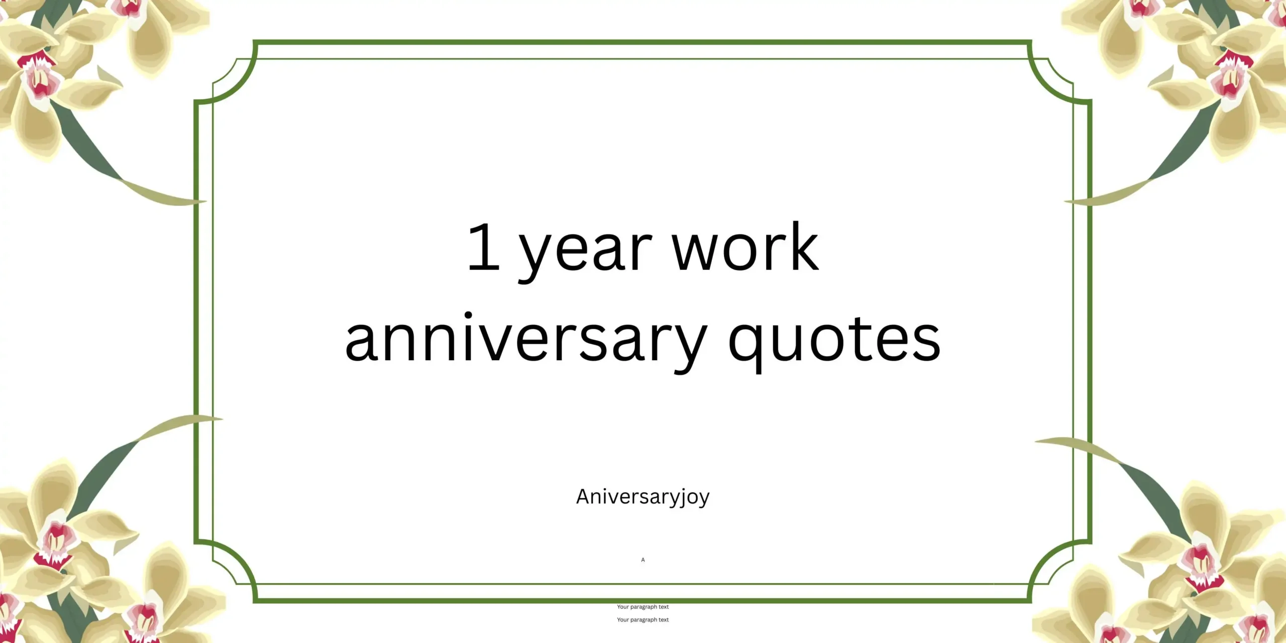 1 year work anniversary quotes