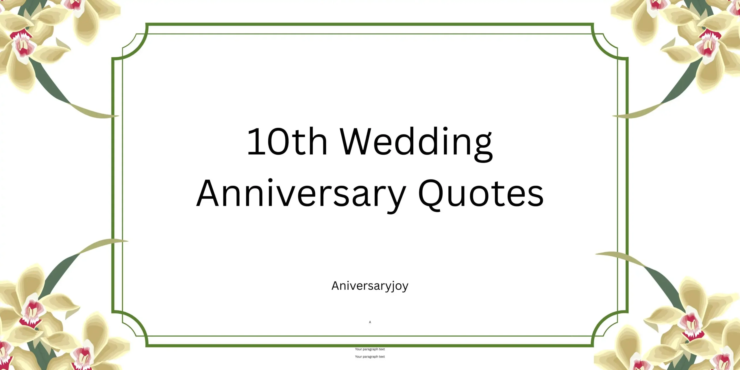 10th Wedding Anniversary Quotes