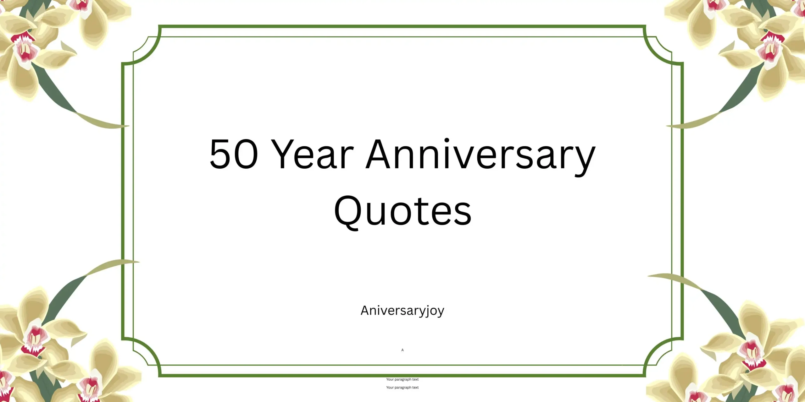 50 Year Anniversary Quotes