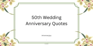 50th Wedding Anniversary Quotes