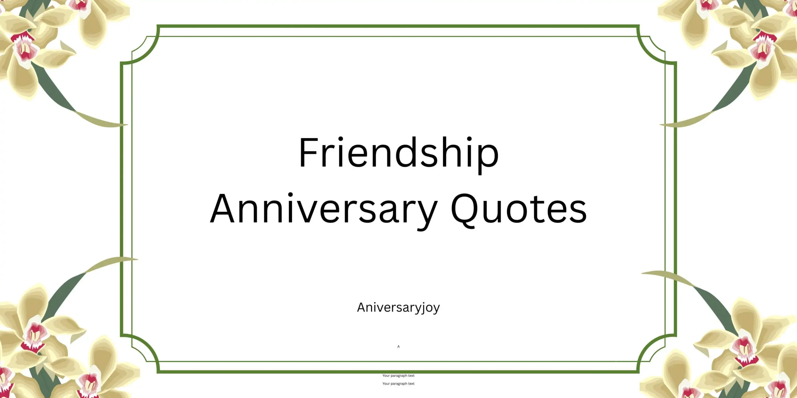 Friendship Anniversary Quotes
