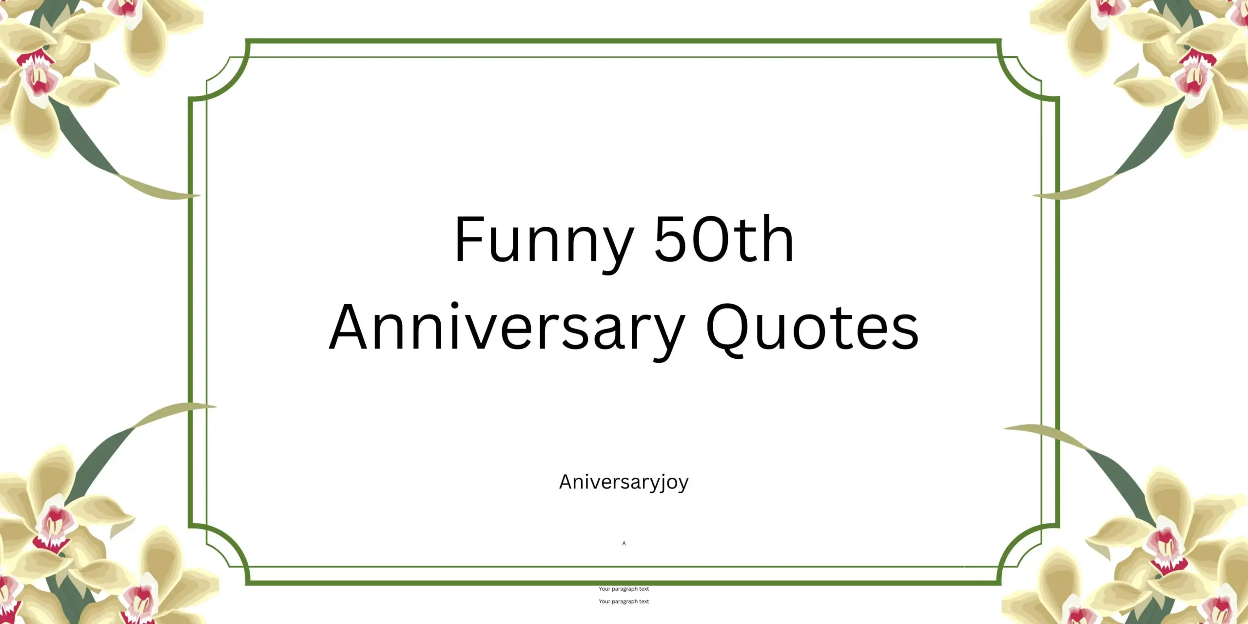 Funny 50th Anniversary Quotes