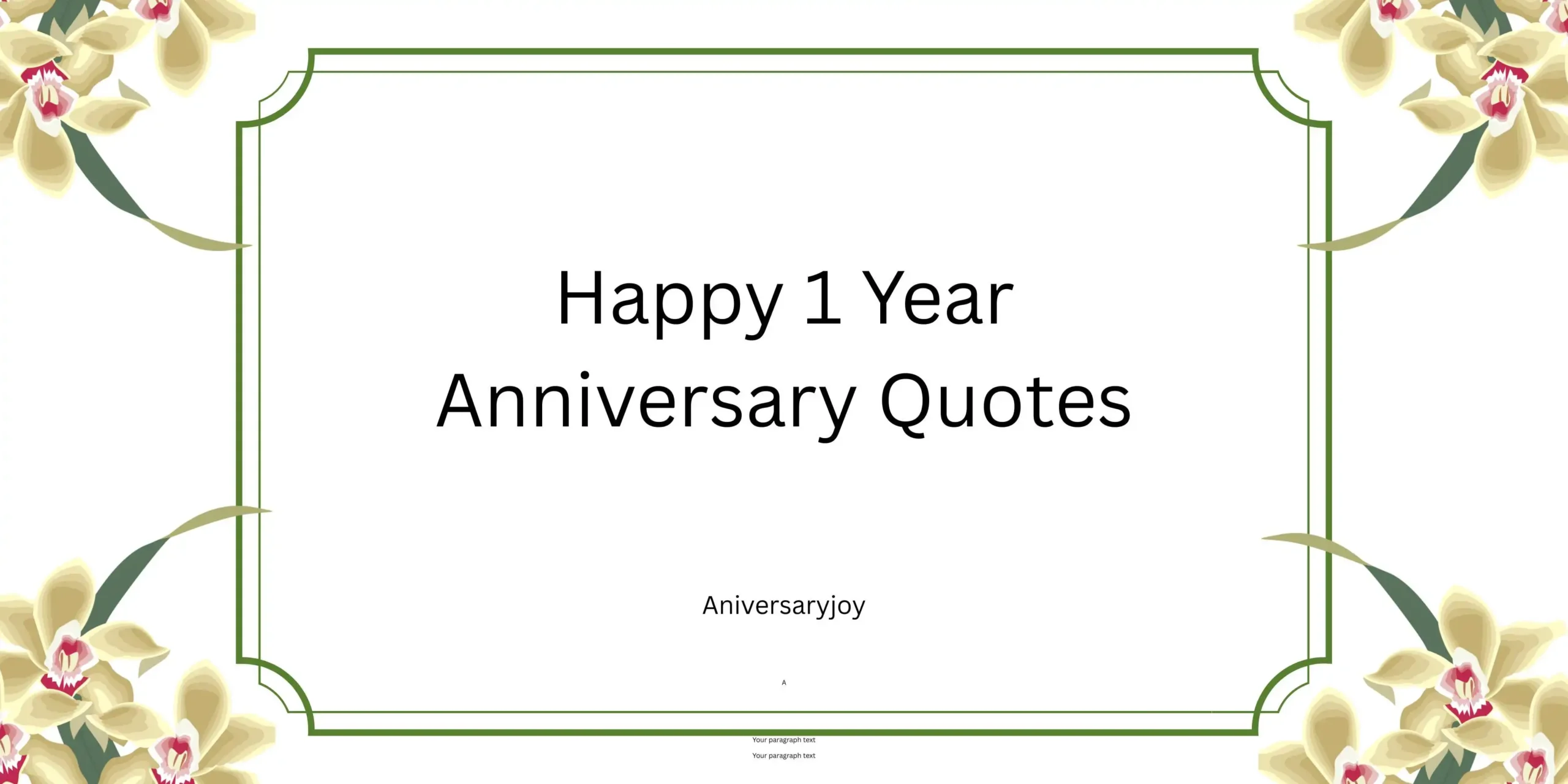 Happy 1 Year Anniversary Quotes