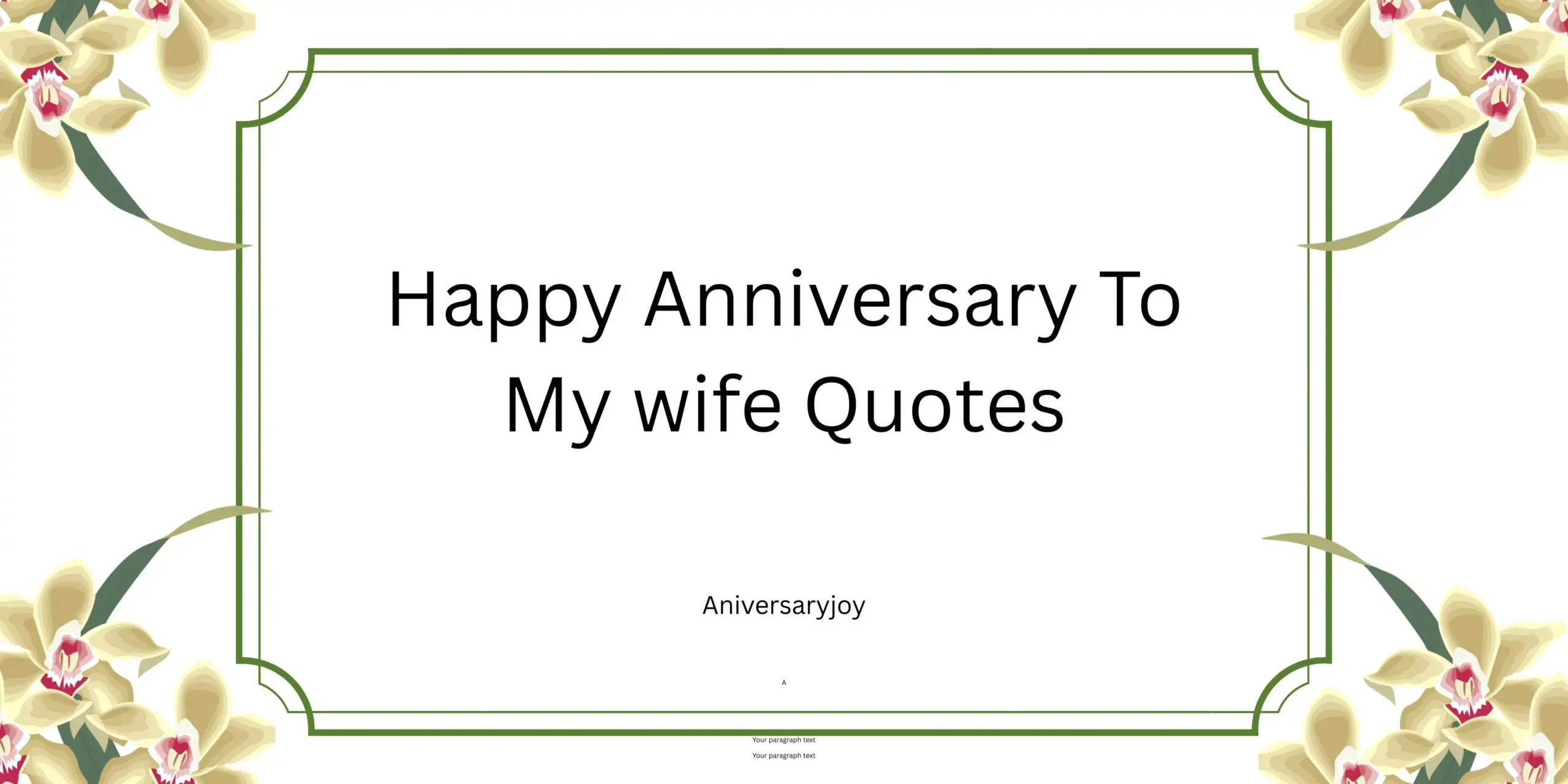 Happy Anniversary To My wife Quotes