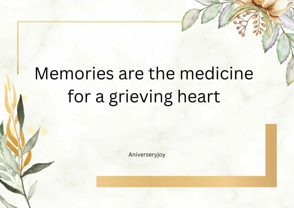 Healing Through Memories