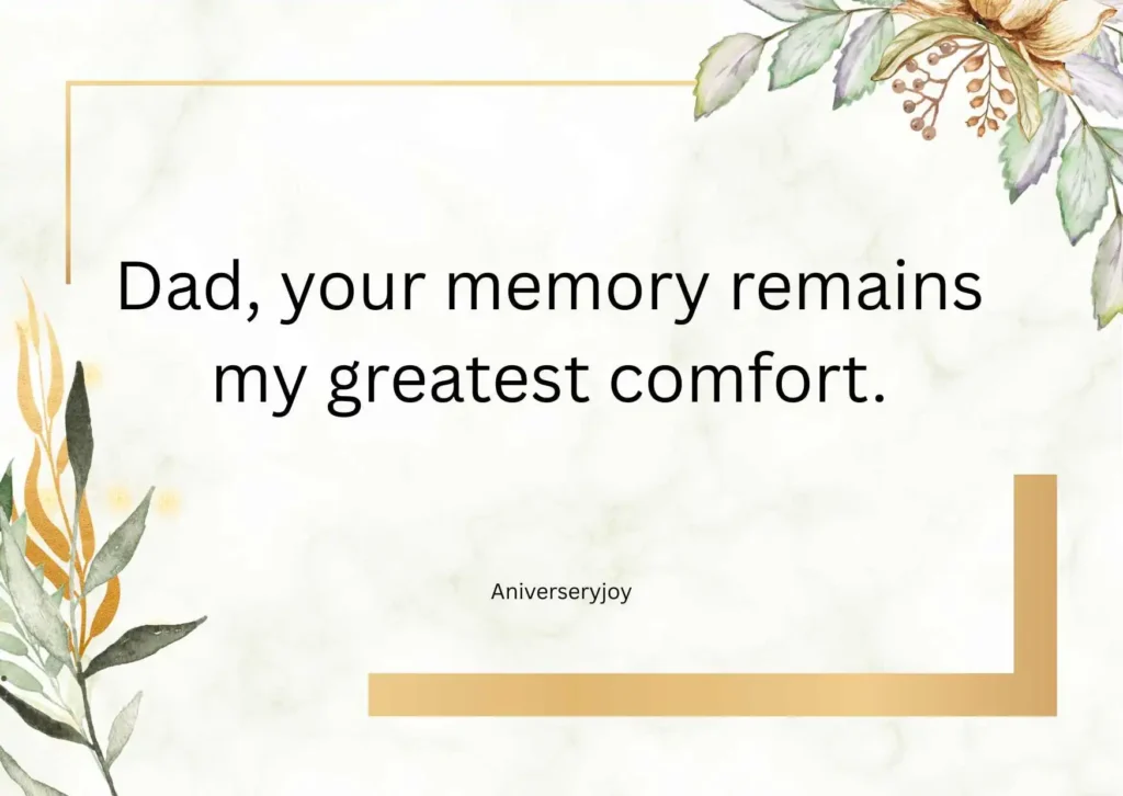 Heart Touching Death Anniversary Quotes for Father