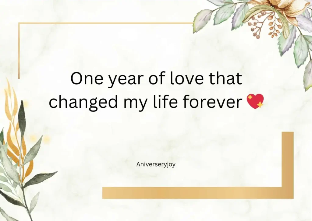 Heart Touching First Wedding Anniversary Quotes