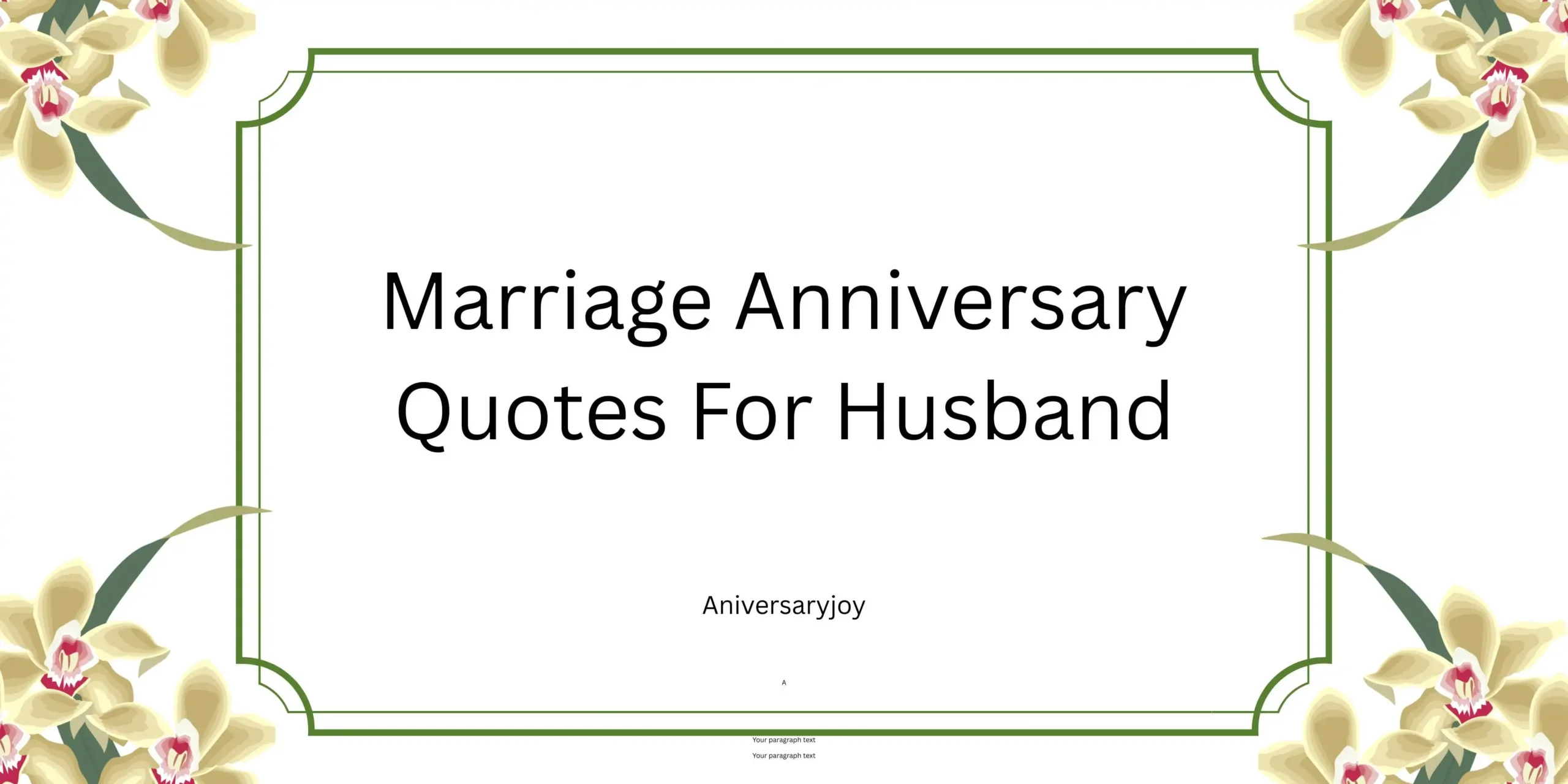 Marriage Anniversary Quotes For Husband