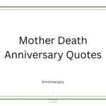 Mother Death Anniversary Quotes