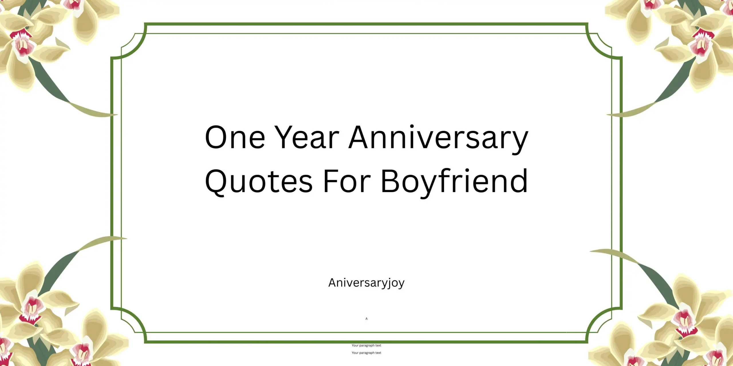 One Year Anniversary Quotes For Boyfriend