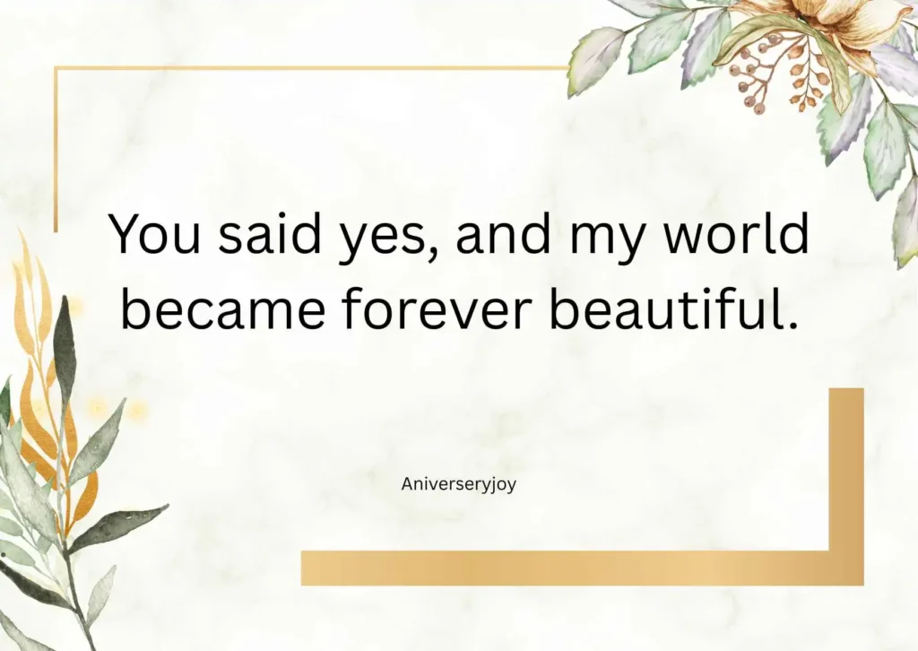 Romantic Engagement Anniversary Quotes ❤️