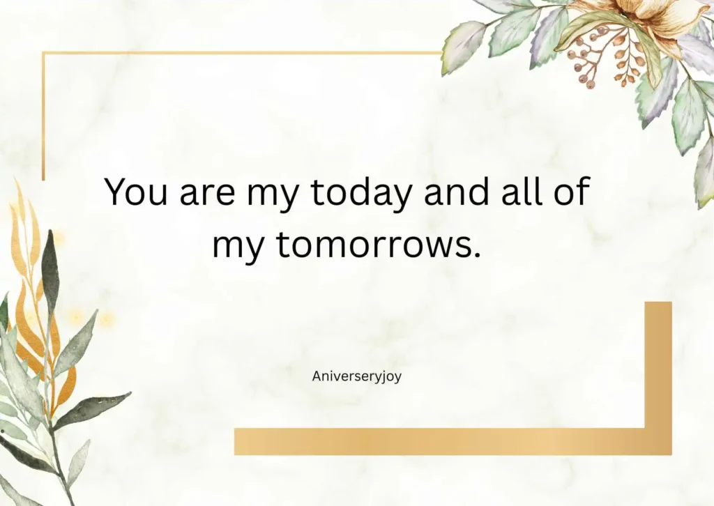  Romantic First Year Anniversary Quotes