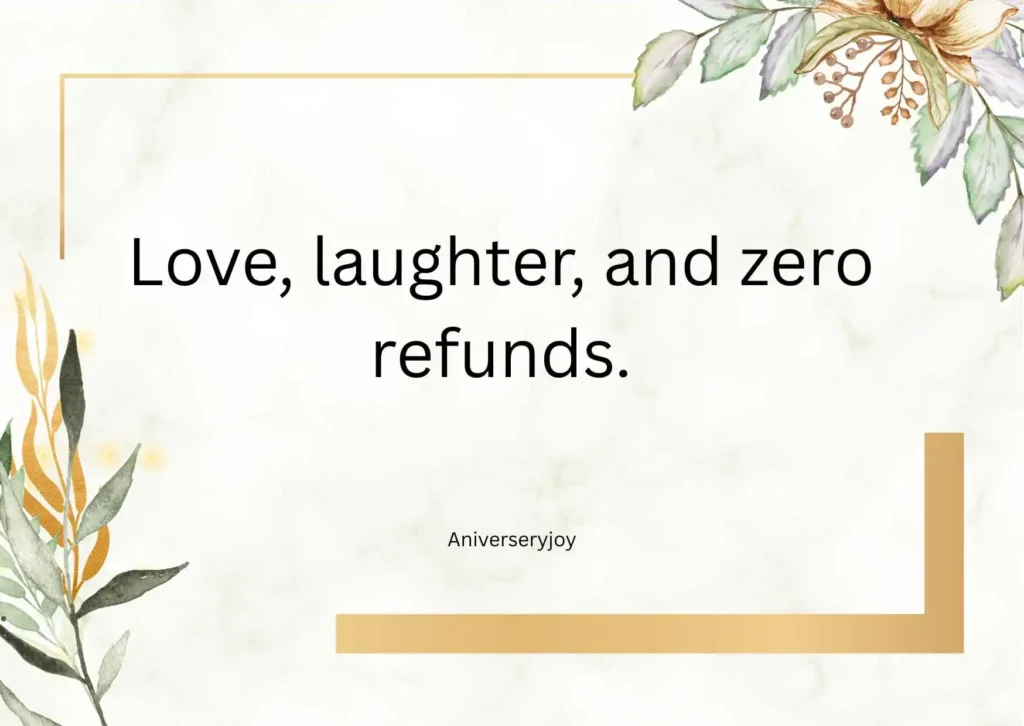 Short Funny Anniversary Captions Instagram