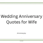 Wedding Anniversary Quotes for Wife