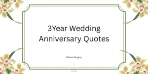 3Year Wedding Anniversary Quotes