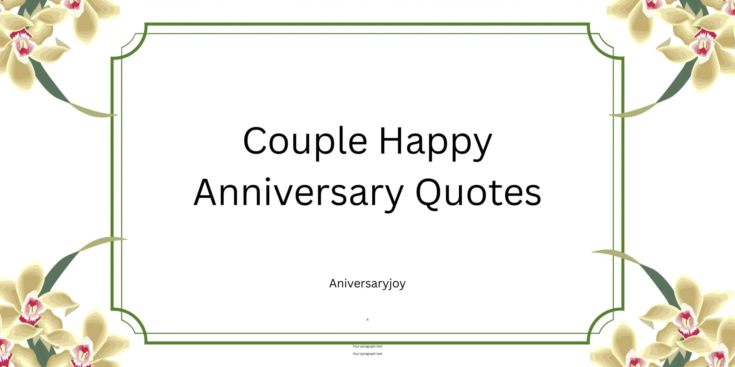 Couple Happy Anniversary Quotes