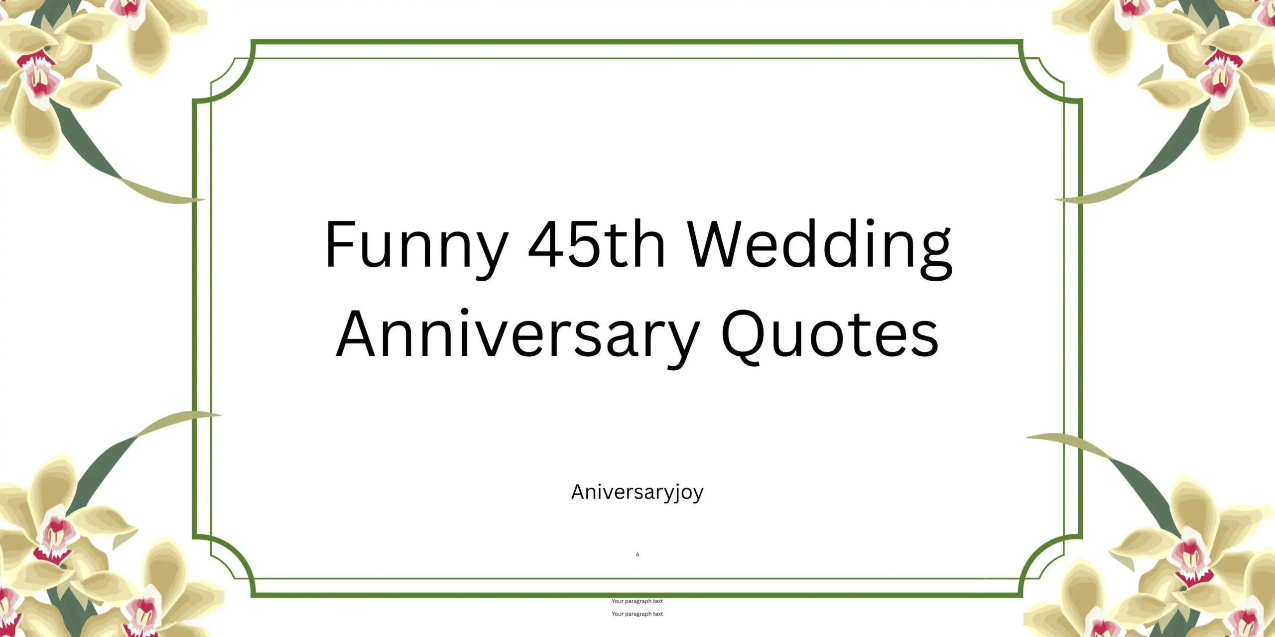 Funny 45th Wedding Anniversary Quotes