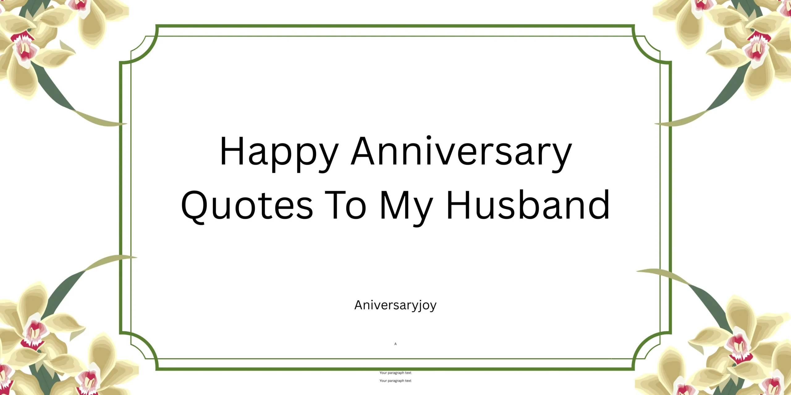Happy Anniversary Quotes To My Husband