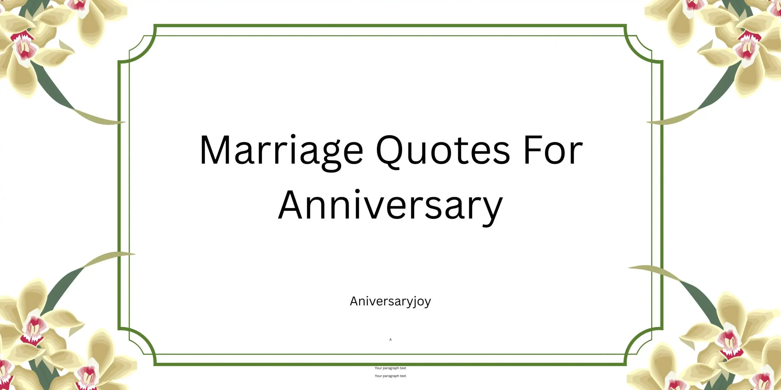 Marriage Quotes For Anniversary
