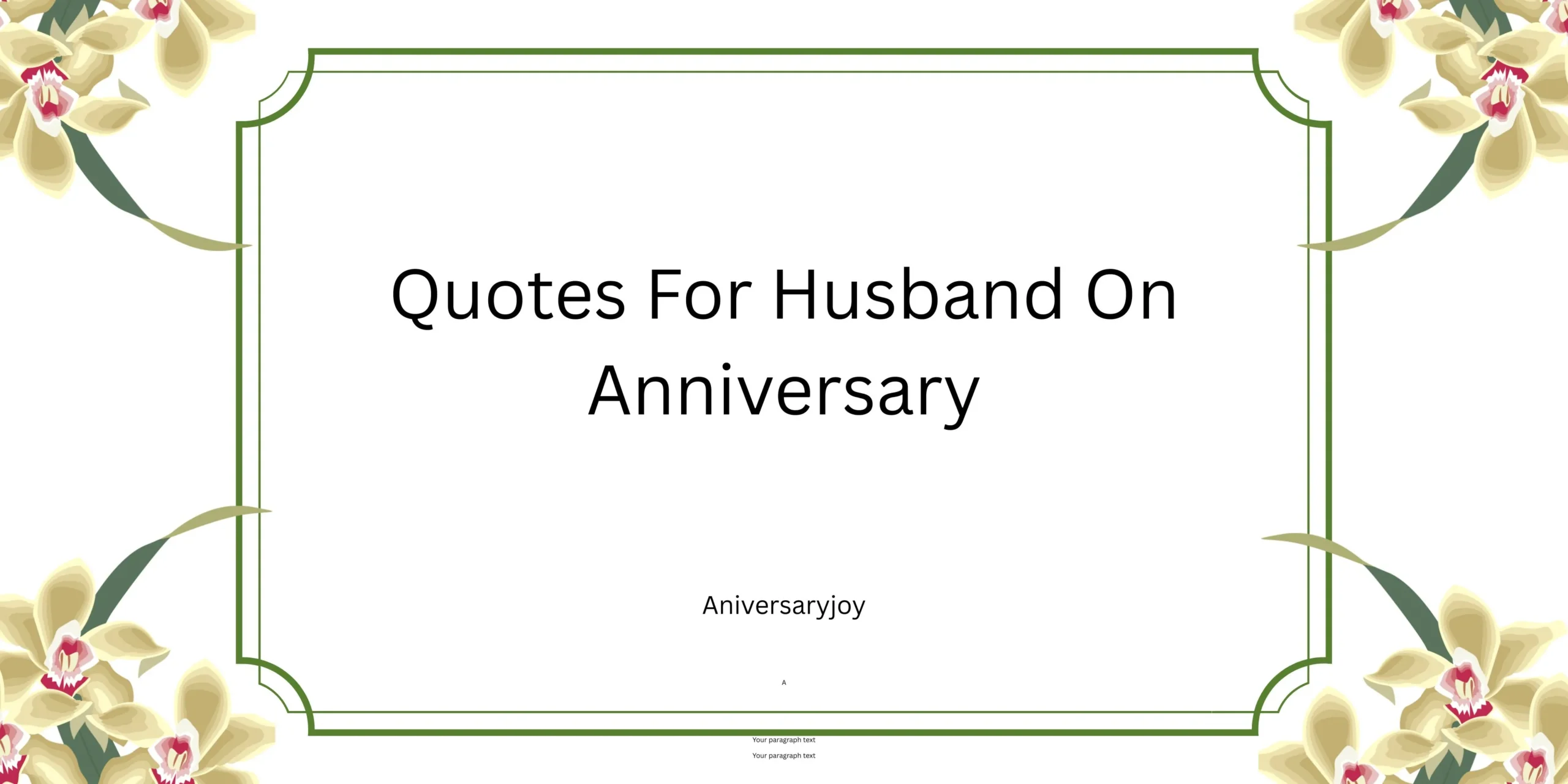 Quotes For Husband On Anniversary