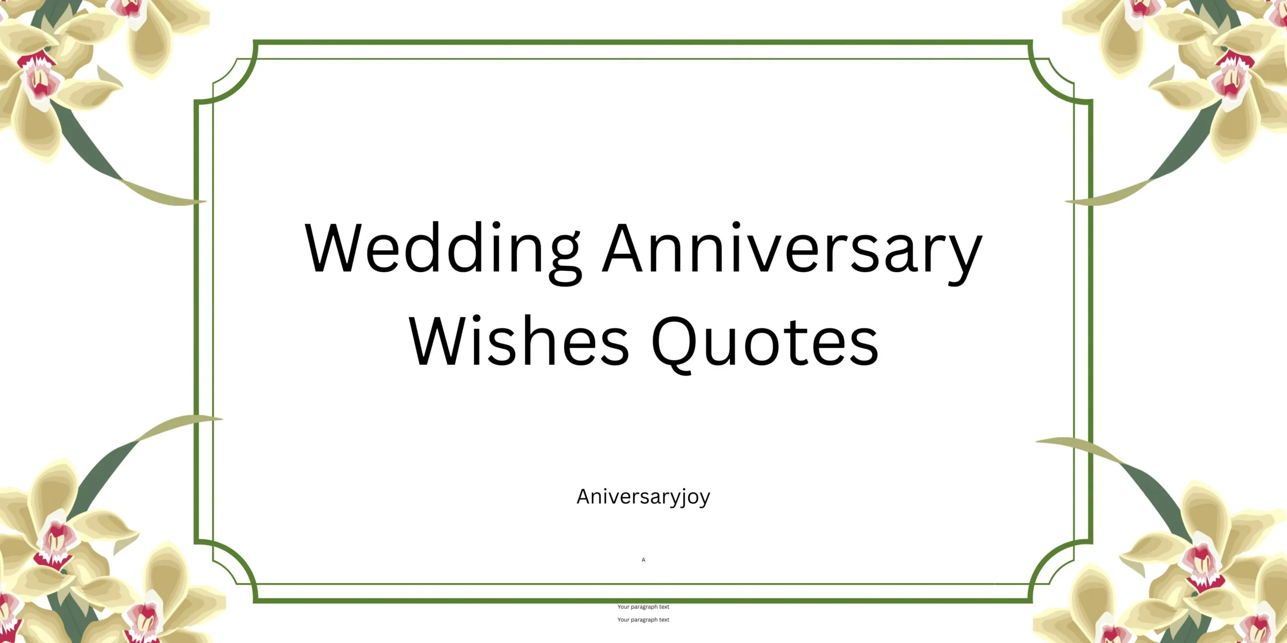 Wedding Anniversary Wishes Quotes